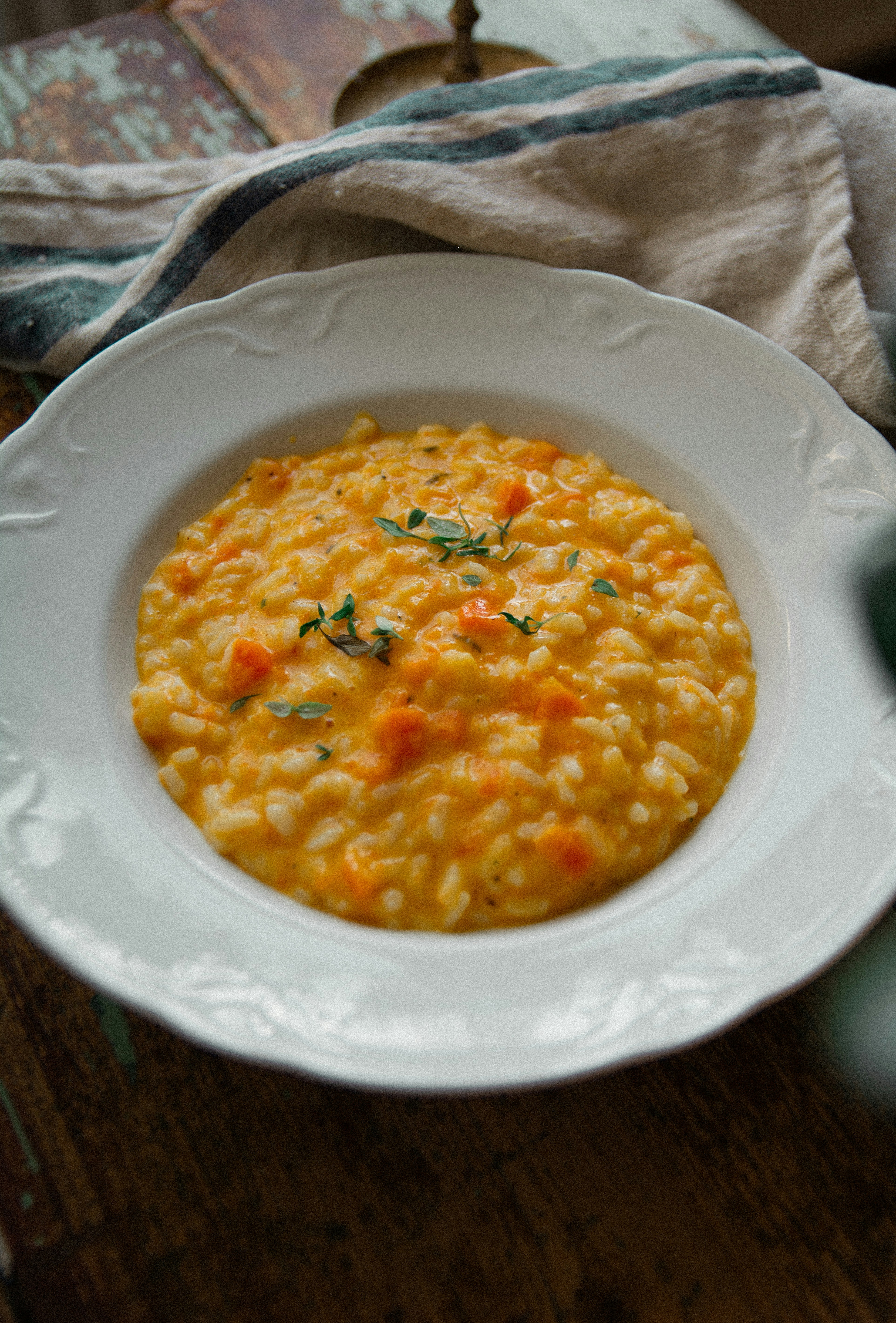 pompoen risotto